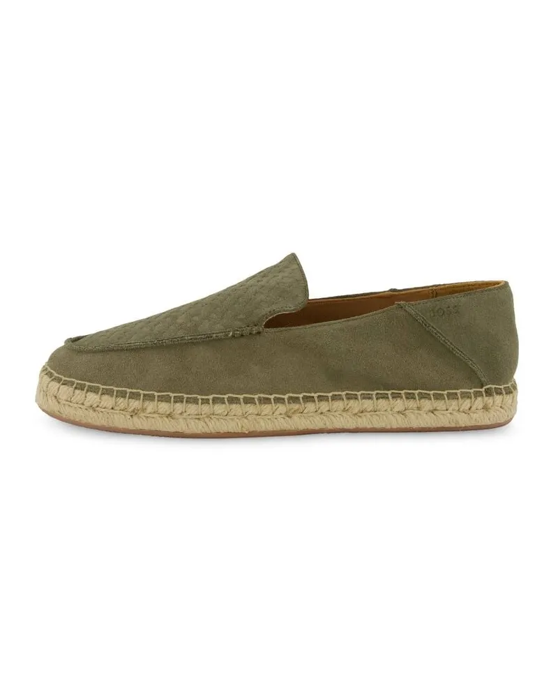HUGO BOSS Herren Espadrilles MADEIRA_SLON_SDMN Grün