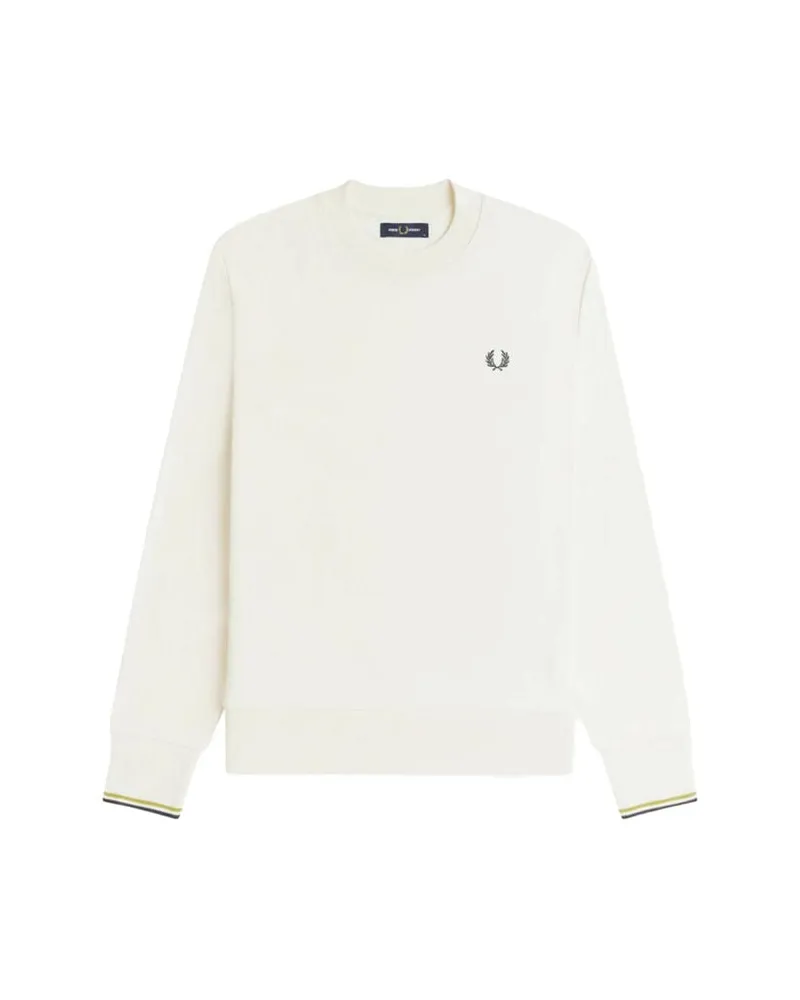 Fred Perry Herren Sweatshirt CREW NECK Beige