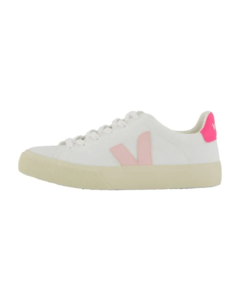 VEJA Damen Sneaker CAMPO CA CANVAS Weiss