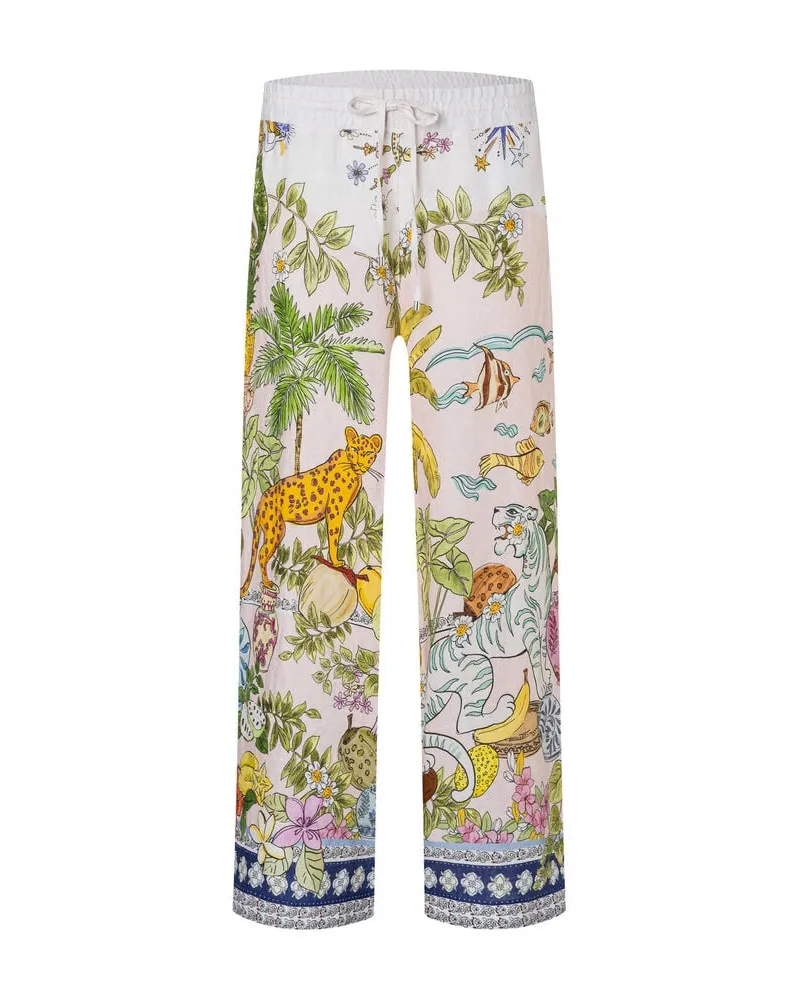 Cambio Damen Hose CANDICE PLAIN Mehrfarbig