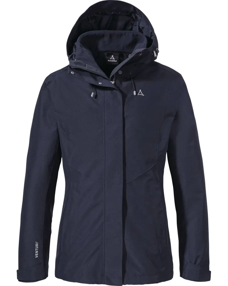Schöffel Damen Doppeljacke HIKING 3 in 1 Marine