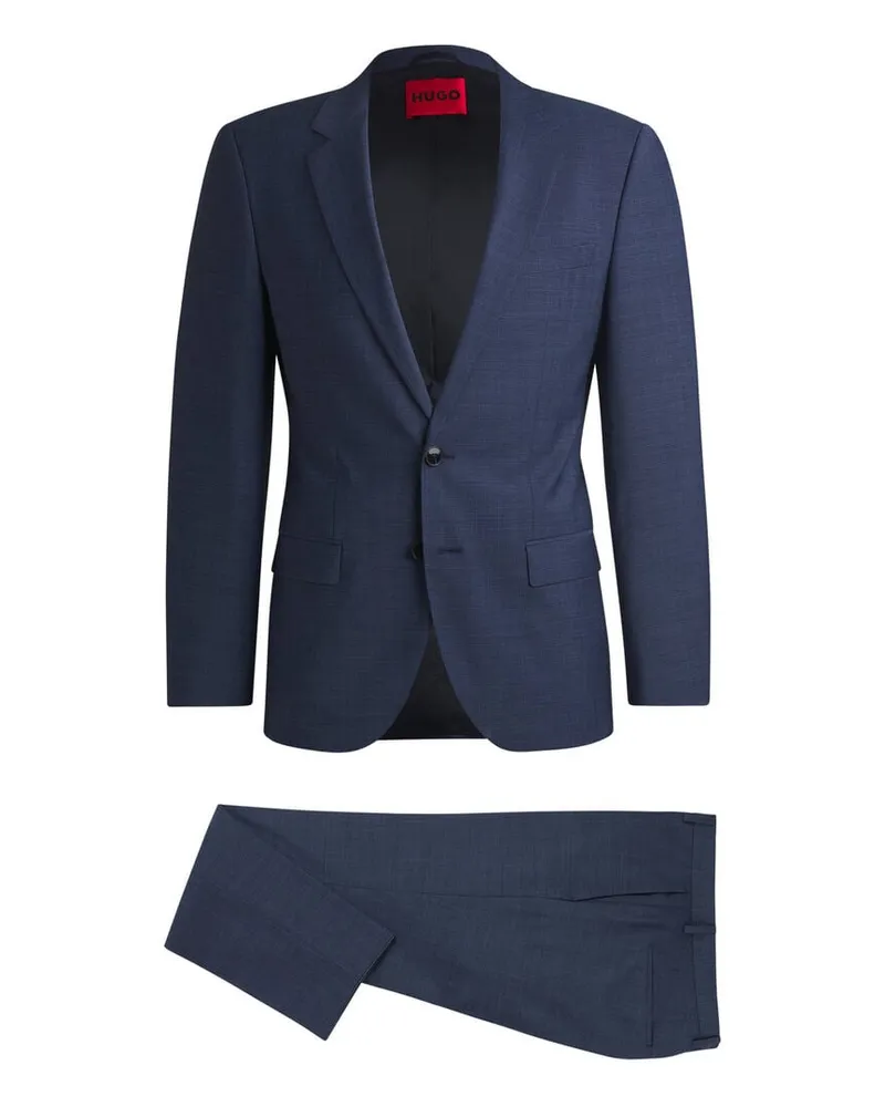 HUGO BOSS Herren Anzug HENRY/GETLIN232X Slim Fit Blau