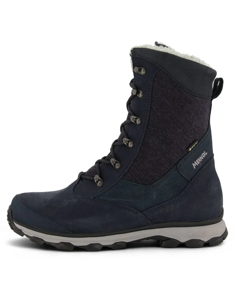 Meindl Damen Wanderstiefel mit Veloursleder SAMNAUN LADY GTX Nachtblau