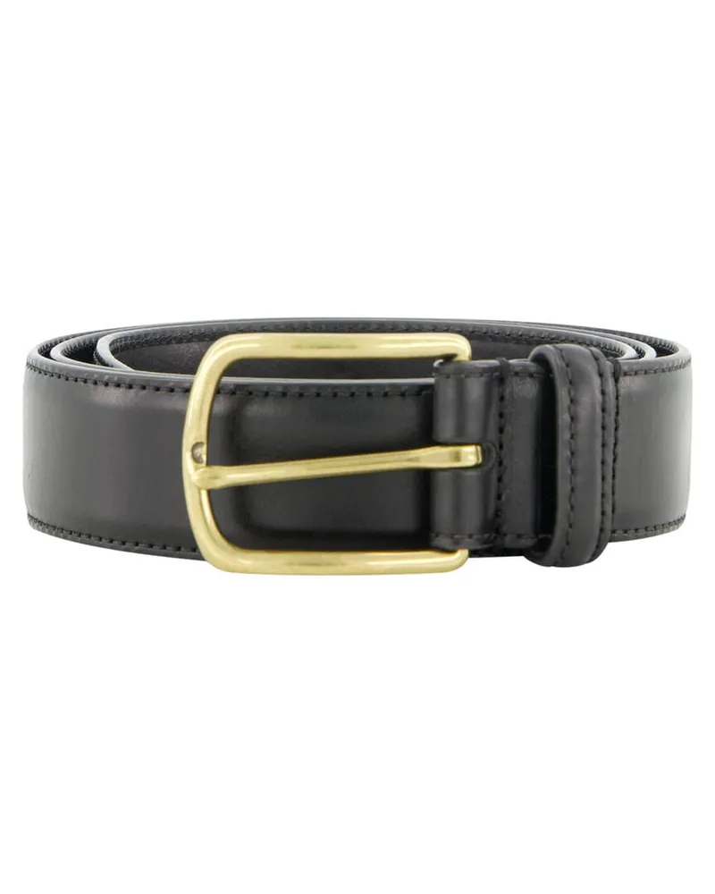 Officine Creative Italia Herren Gürtel OC STRIP O4 AERO BUTTERO Schwarz
