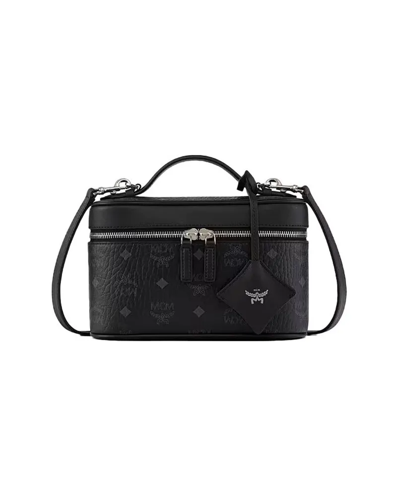 MCM Damen Umhängetasche AREN VI Small Schwarz
