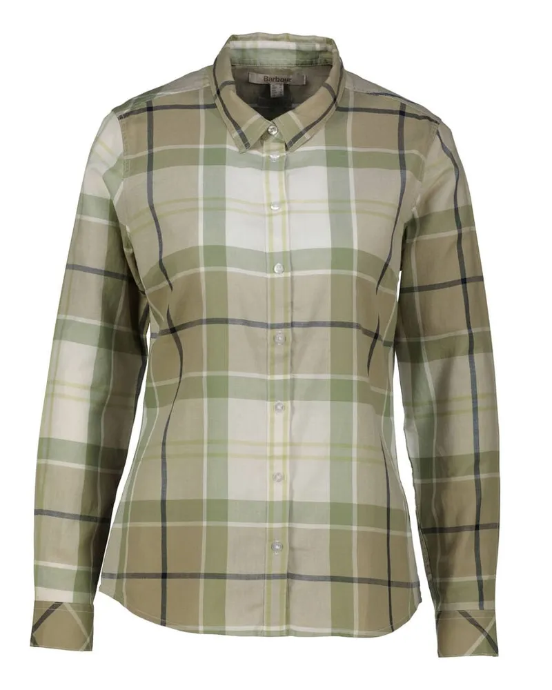 Barbour Damen Hemdbluse aus Baumwolle BREDON Langarm Kitt