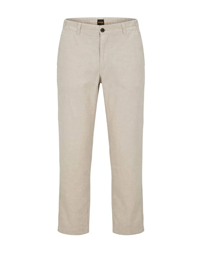 HUGO BOSS Herren Hose SANDERSON Offwhite