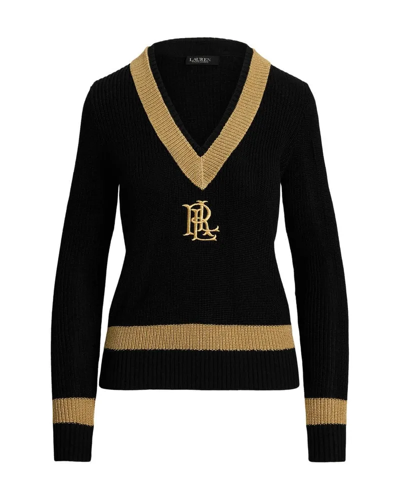 Ralph Lauren Damen Strickpullover Schwarz