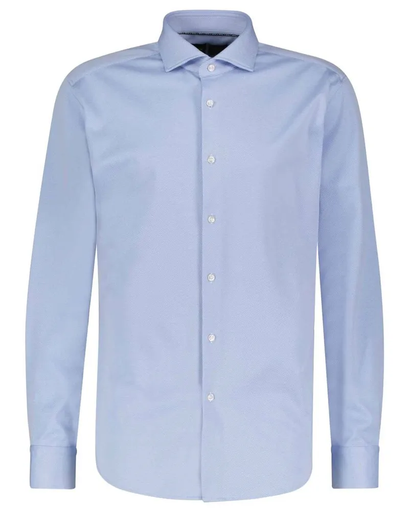 HUGO BOSS Herren Hemd P-JOE-SPREAD-C1-222 Regular Fit Langarm Bleu