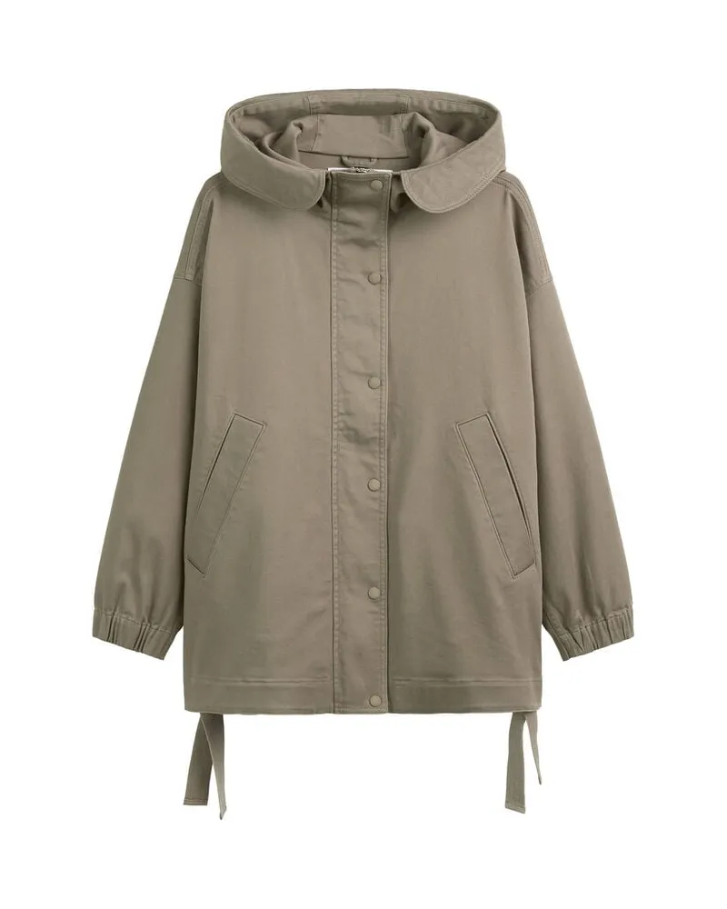 Marc O'Polo Damen Parka Oversized Fit Oliv