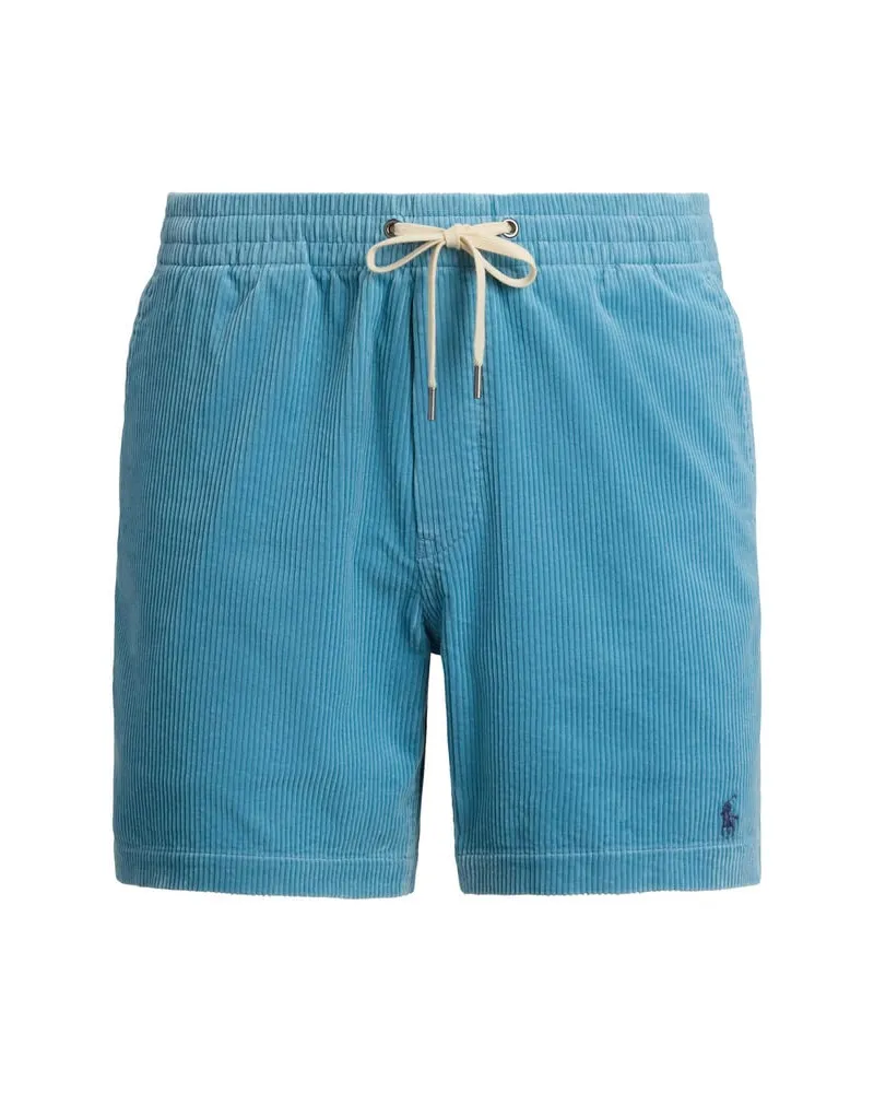 Ralph Lauren Herren Shorts aus Kord Blau