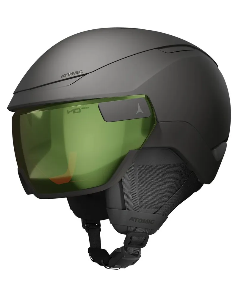 Atomic Skihelm REVENT GT AMID VISOR HD PHOTO Schwarz
