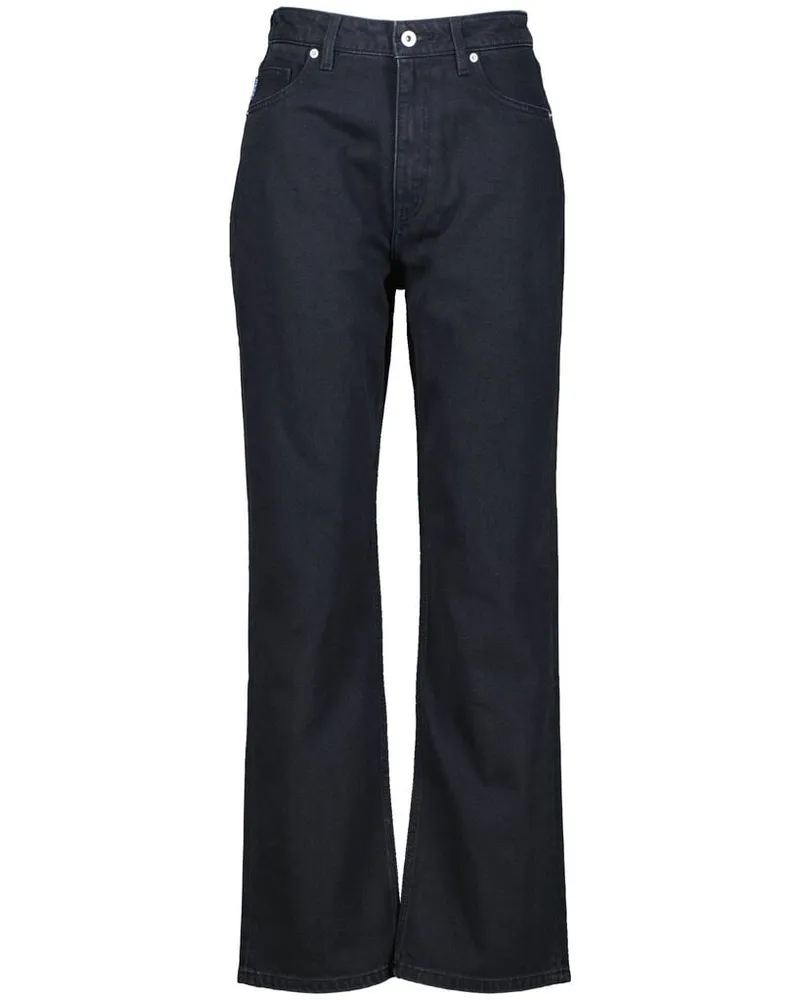 HUGO BOSS Damen Jeans ELYAH_B Straight Fit Schwarz