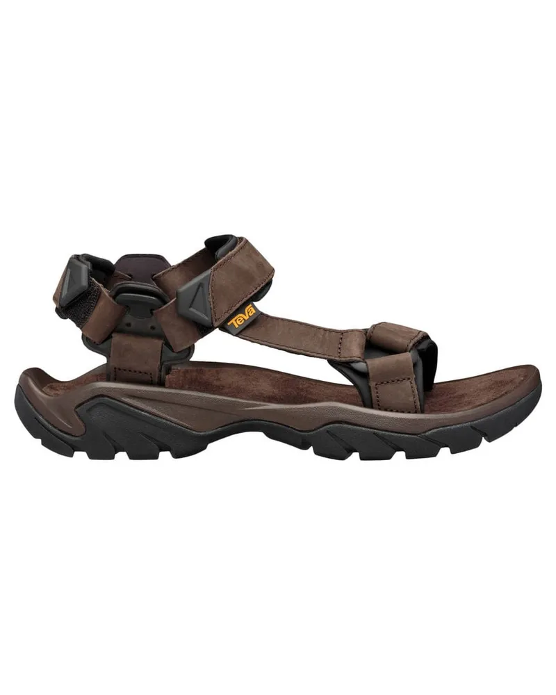 Teva Herren Wandersandalen "Terra Fi 5 Universal Leather Dunkelbraun