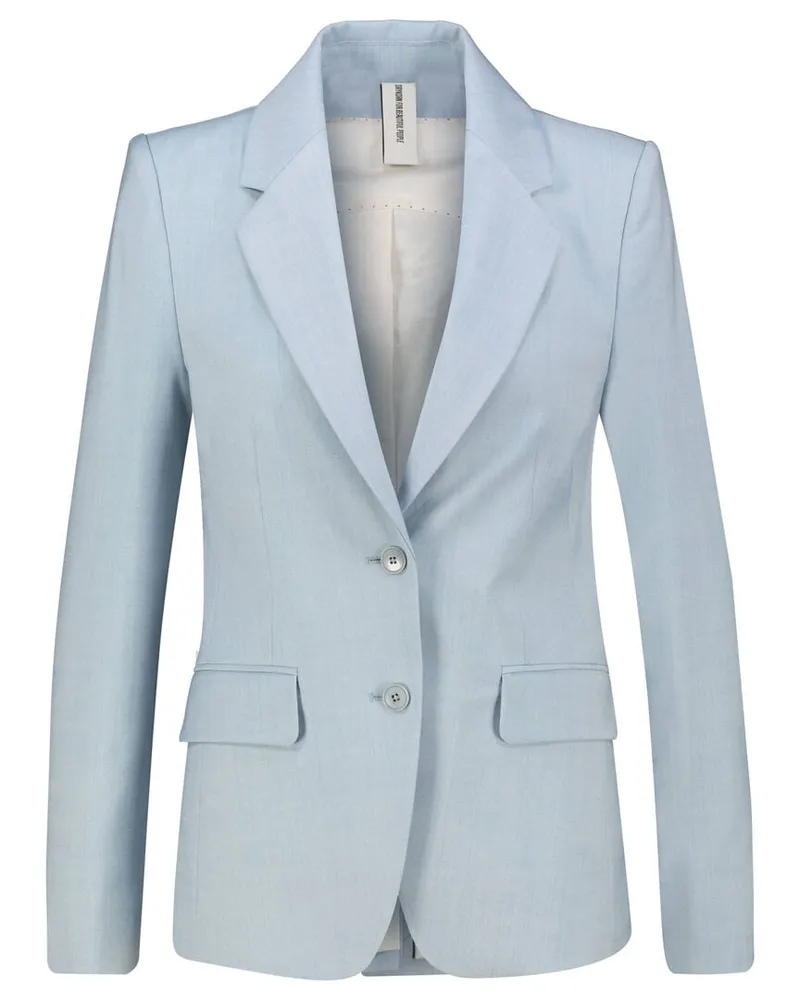Drykorn Damen Blazer BUNDREY Regular Fit Bleu