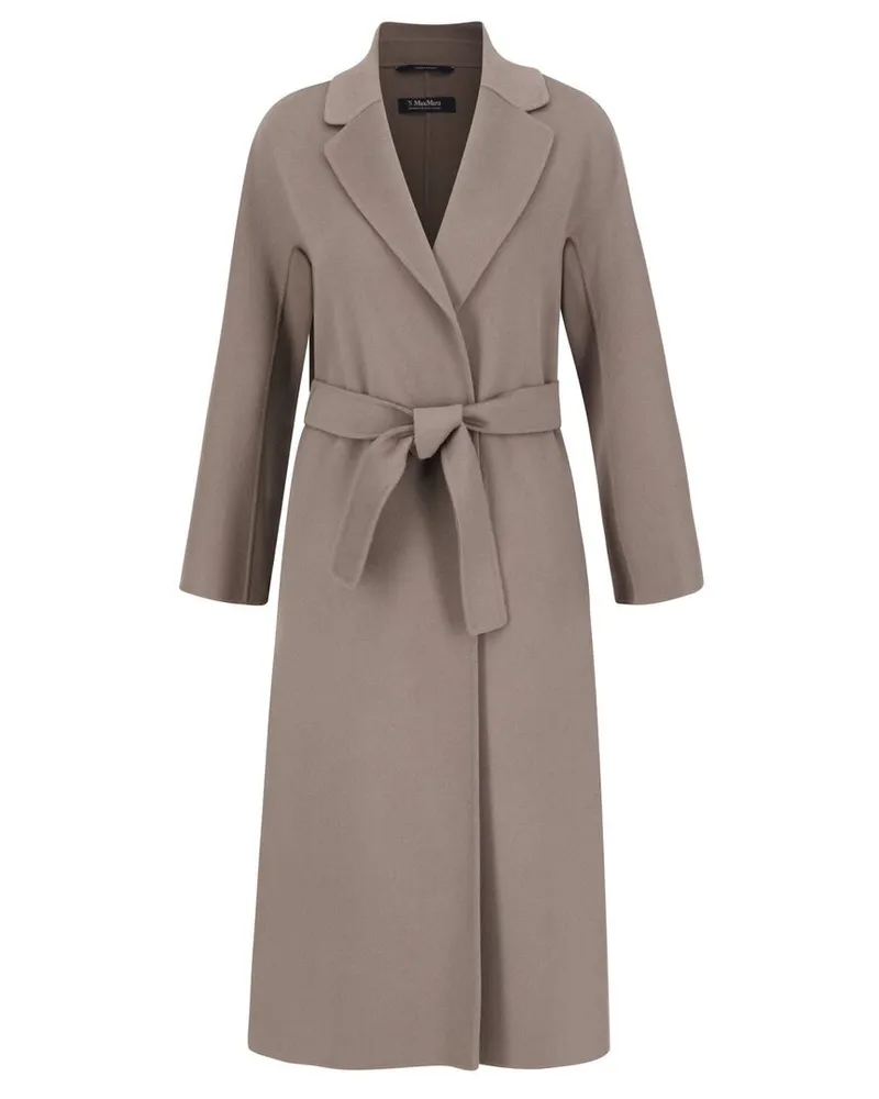 Max Mara Damen Wollmantel ESTURIA Grau