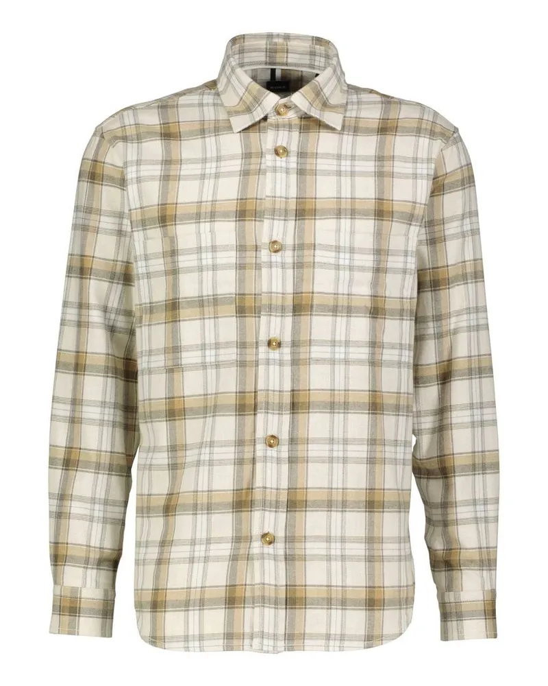 HUGO BOSS Herren Freizeithemd C-OWEN-2PP-C1-253 Relaxed Fit Beige
