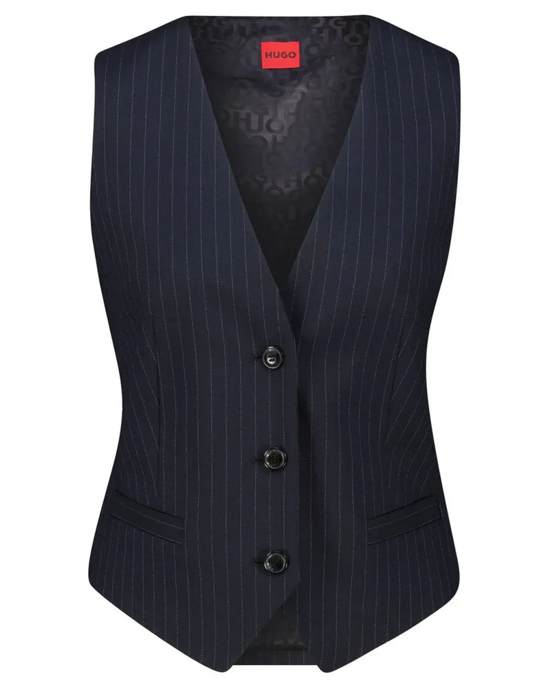 HUGO BOSS Damen Blazerweste AUMARA-2 Navy