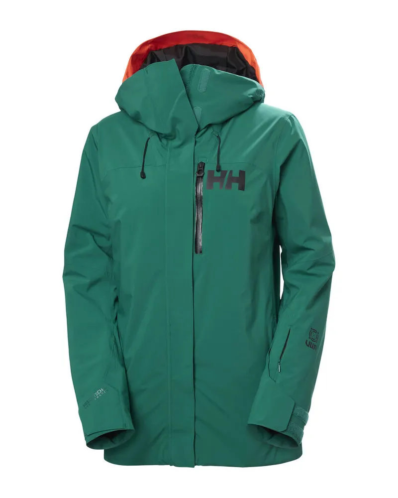 Helly Hansen Damen Skijacke POWSHOT Smaragd