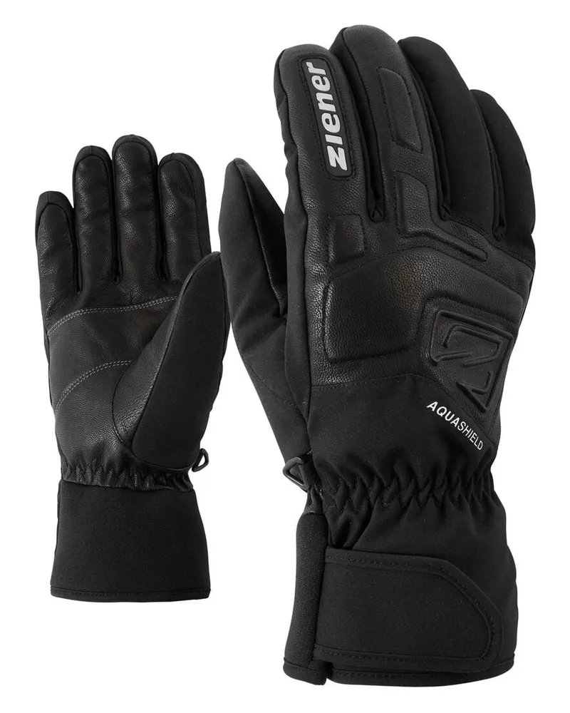 Ziener Herren Skihandschuhe GLYXUS AS Schwarz