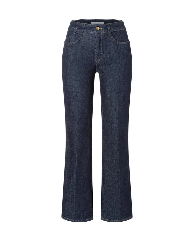 MAC Jeans Damen Jeans LAURA Flared Fit Blue