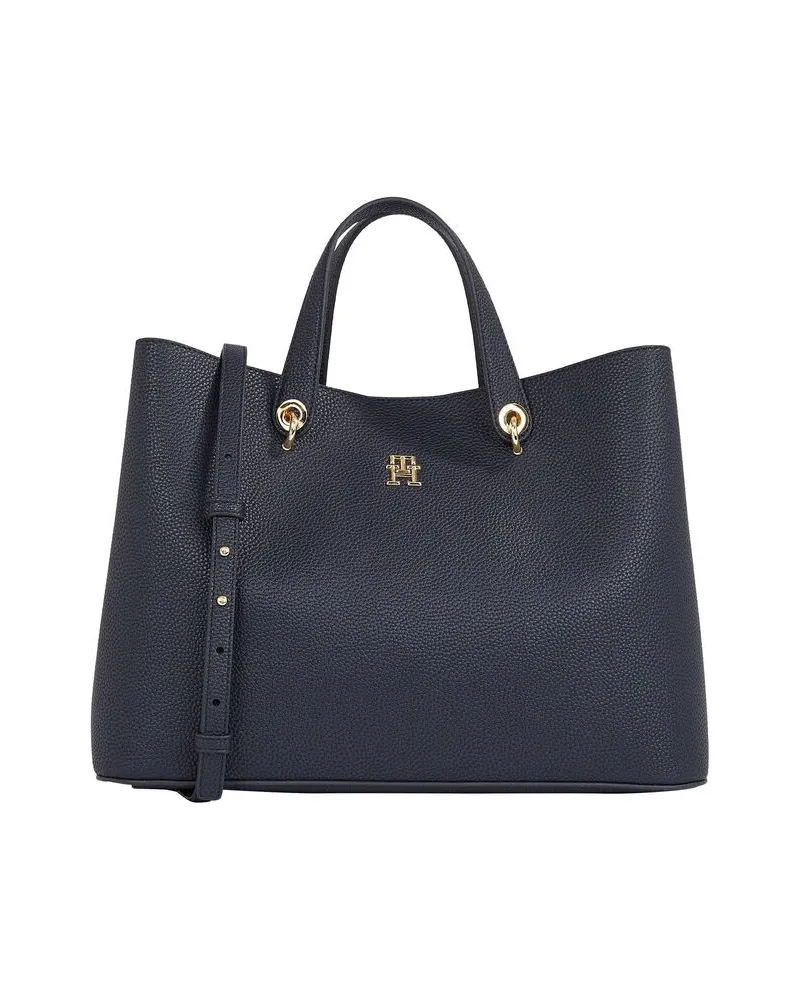 Tommy Hilfiger Damen Handtasche SATCHEL Marine