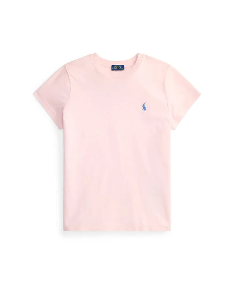 Ralph Lauren Damen T-Shirt aus Baumwolle Rose