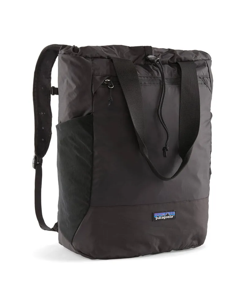 Patagonia Schultertasche TERRAVIA TOTE PACK 24L Schwarz
