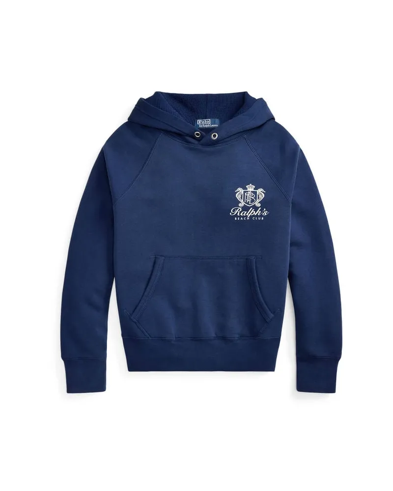 Ralph Lauren Herren Hoodie aus Baumwoll-Mix Kobalt