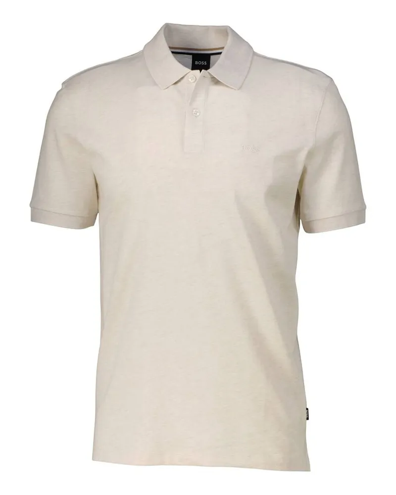 HUGO BOSS Herren Poloshirt PALLAS Kurzarm Weiß
