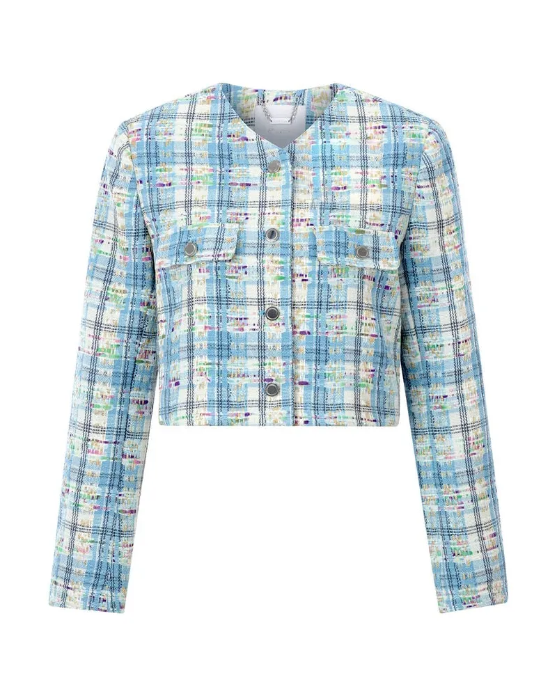 Rich&Royal Damen Tweedjacke Blau