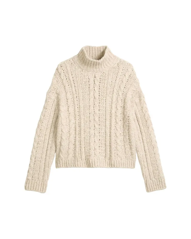 Marc O'Polo Damen Pullover mit Alpaka Sand