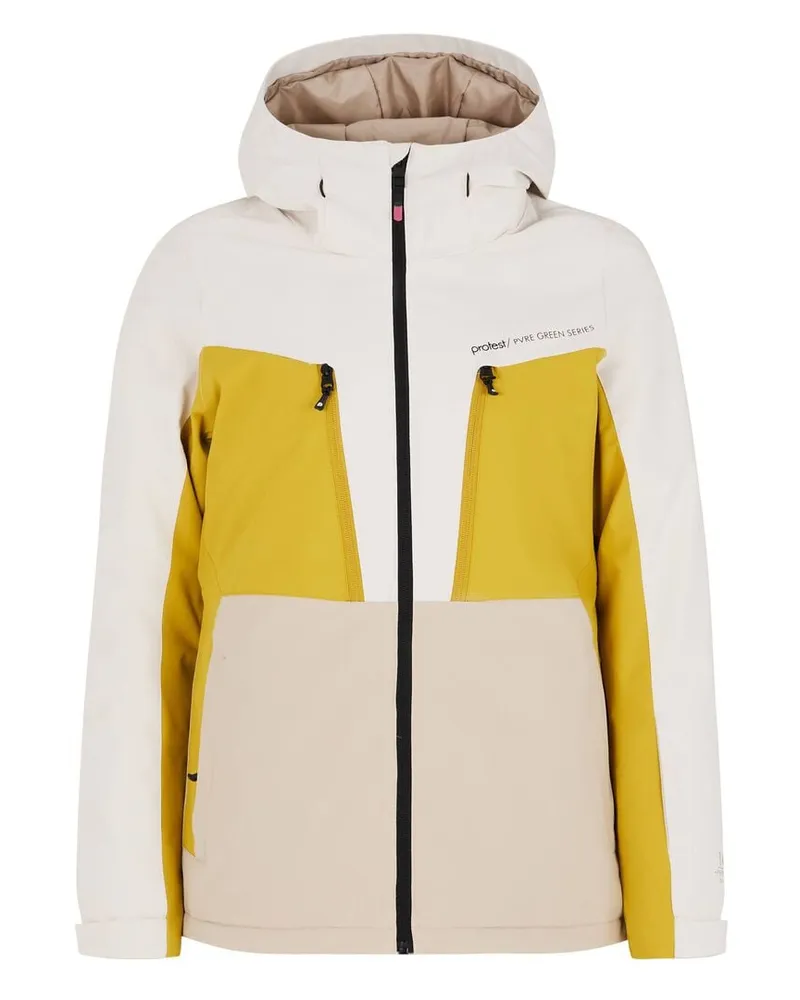 Protest Damen Skijacke / Snowboardjacke PRTCALIDA SNOWJACKET Offwhite