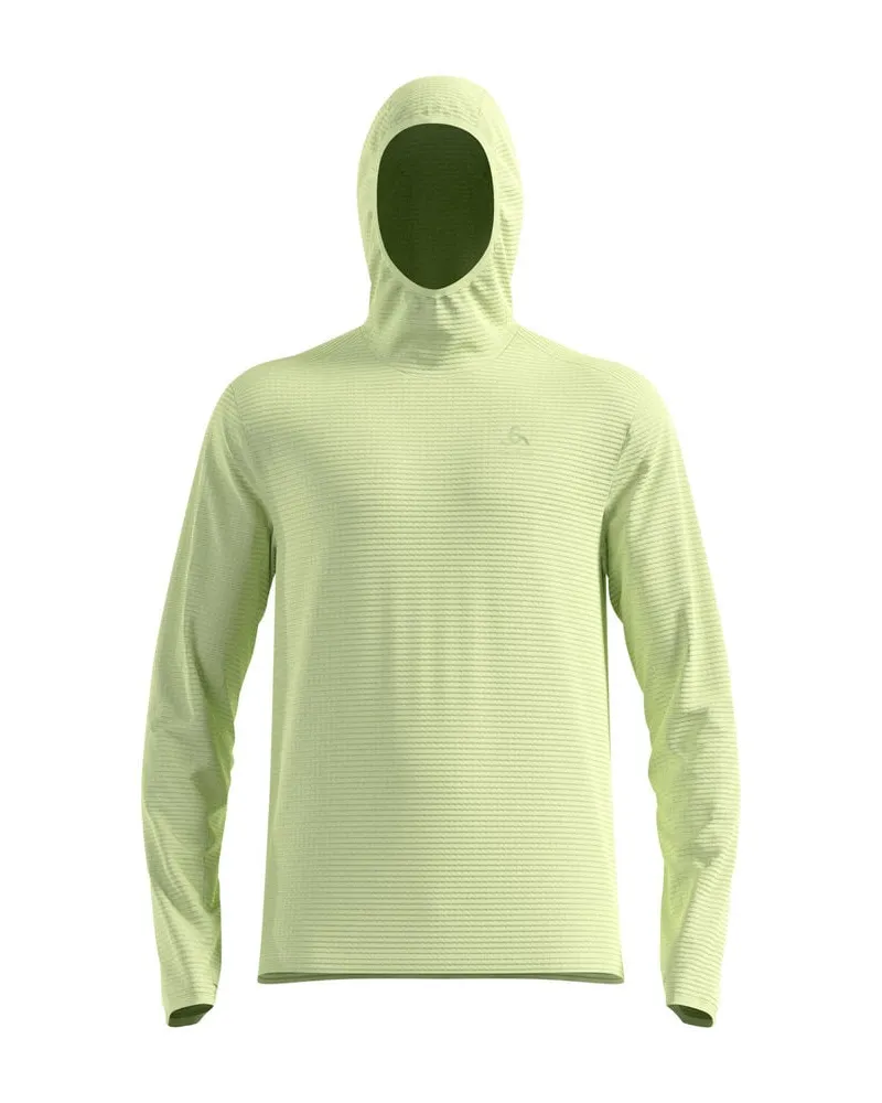 Odlo Herren Laufshirt ESSENTIAL THERMAL Limette