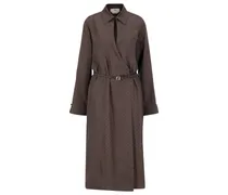 Damen Hemdblusenkleid aus Seide