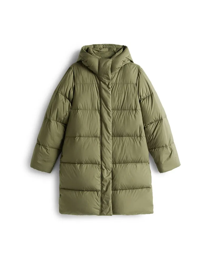 Tommy Hilfiger Damen Daunenmantel Oliv