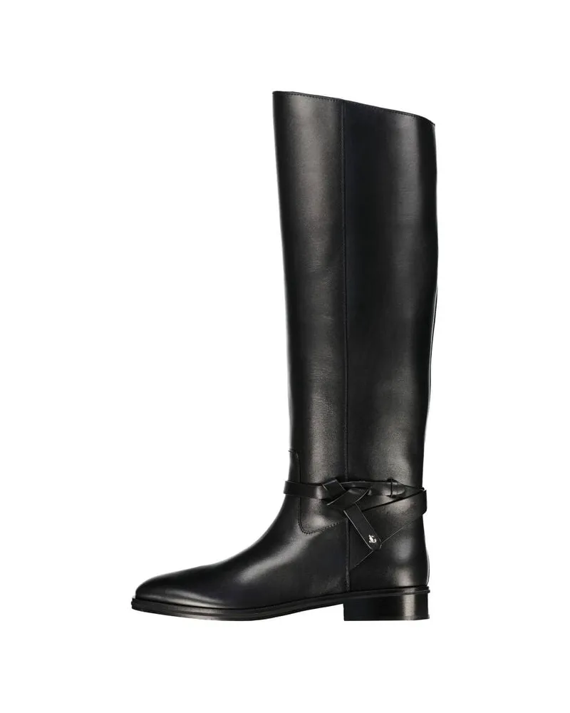 Jimmy Choo Damen Stiefel aus Leder LAWTON Schwarz
