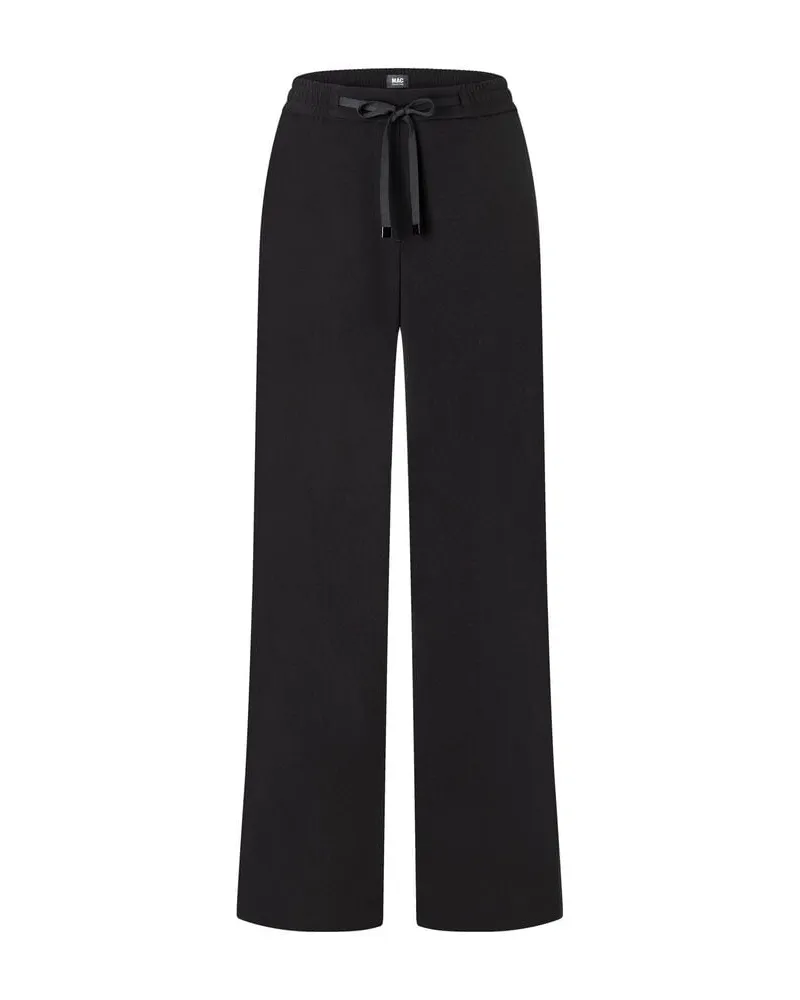 MAC Jeans Damen Stoffhose CHRISTY Schwarz