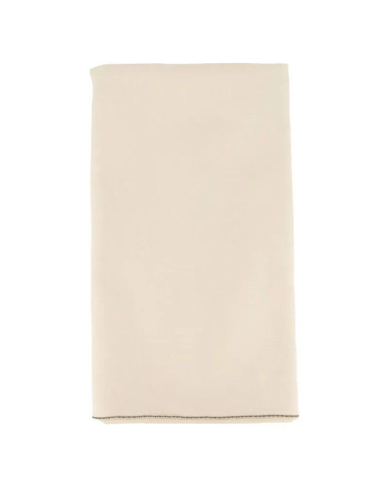 Peserico Damen Schal mit Wolle Sand