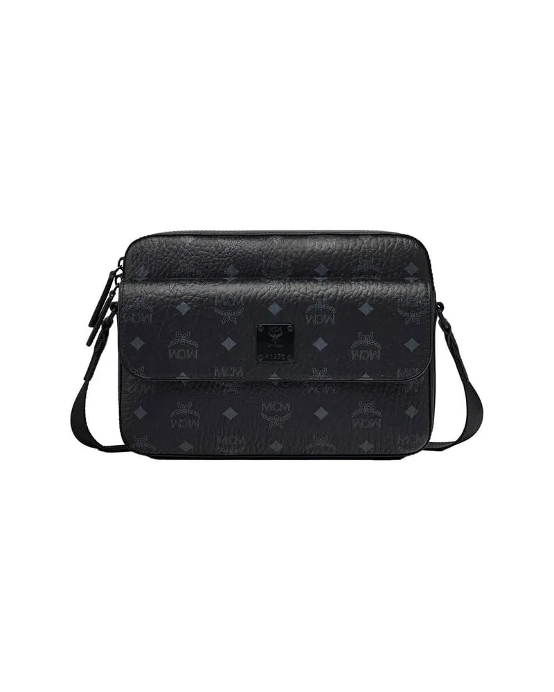 MCM Schultertasche AREN VI CRSBD Small Schwarz
