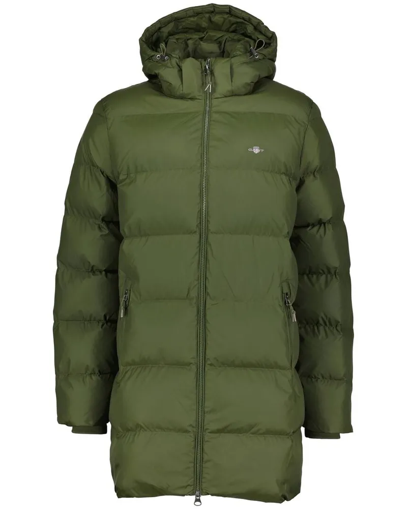 Gant Herren Winterjacke ACTIVE CLOUD MID LENGTH Grün