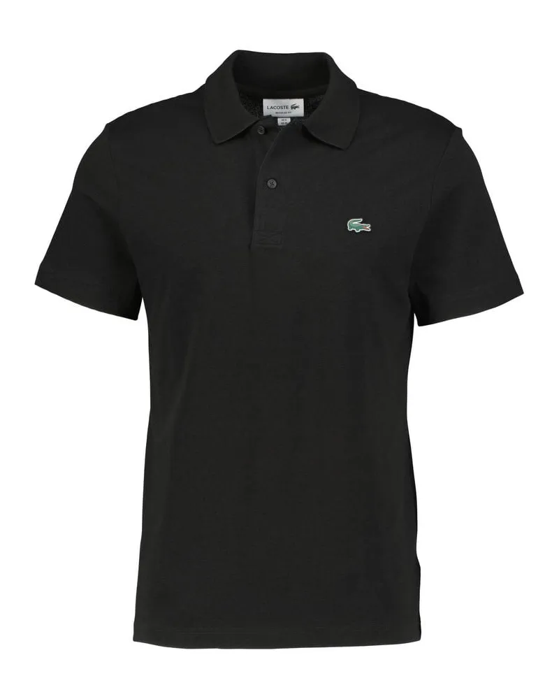 Lacoste Herren Poloshirt Regular Fit Schwarz