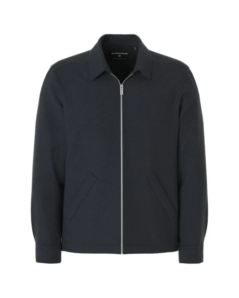 Strellson Herren Jacke mit Wolle NICOLAS Regular Fit Marine
