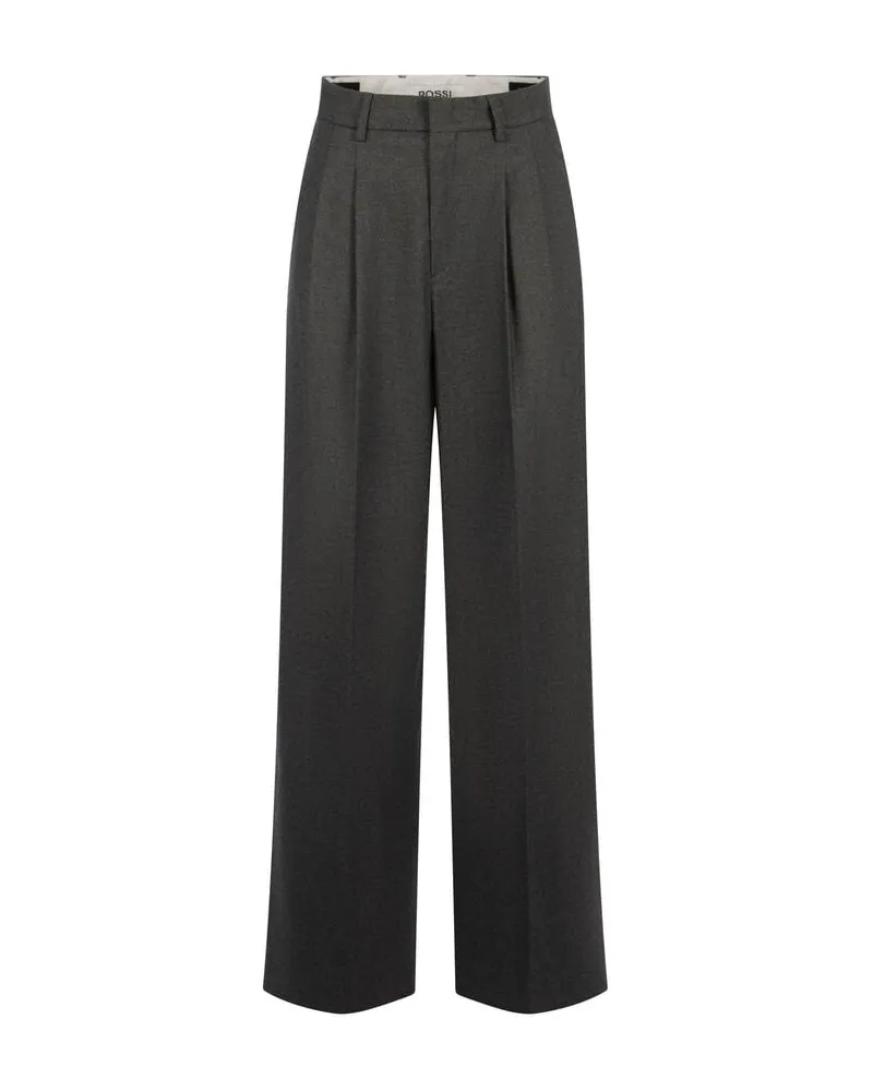 Rossi Damen Marlenehose mit Wolle NOA Anthrazit