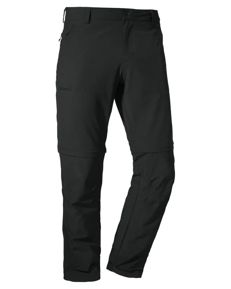 Schöffel Herren Outdoor-Zipp-Off-Hose "Folkstone Anthrazit