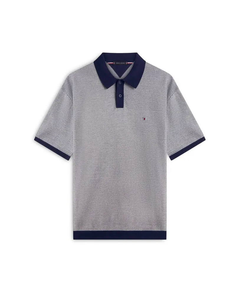 Tommy Hilfiger Herren Poloshirt aus Baumwolle Navy