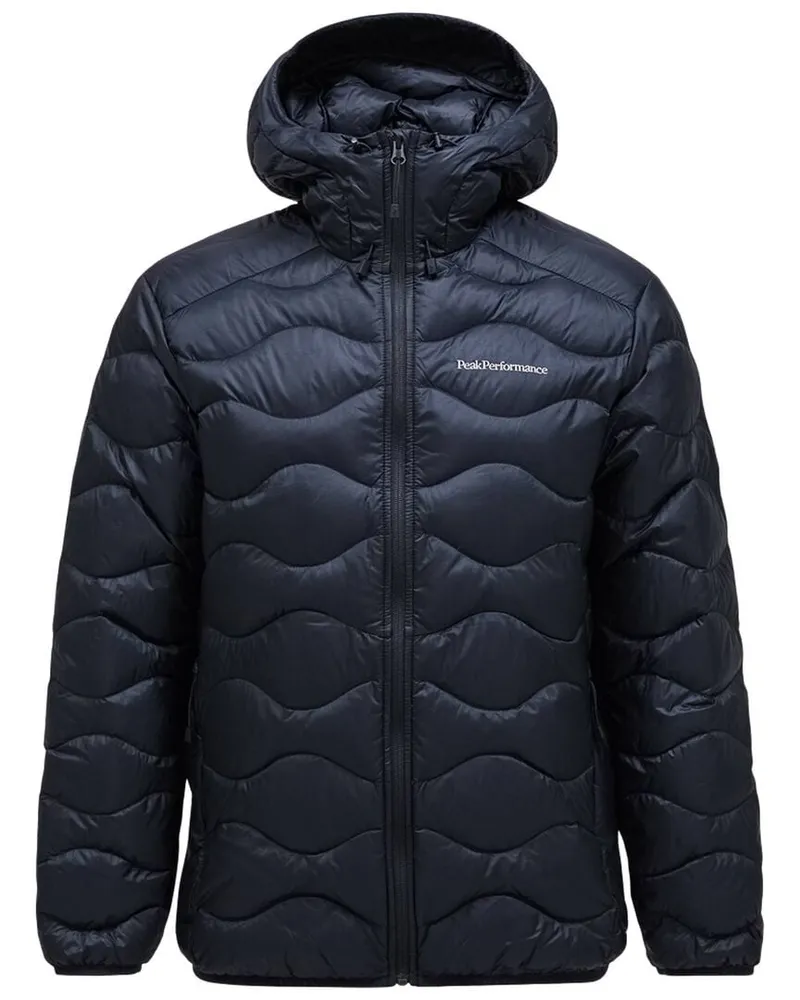 Peak Performance Herren Daunenjacke mit Kapuze HELIUM Regular Fit Schwarz