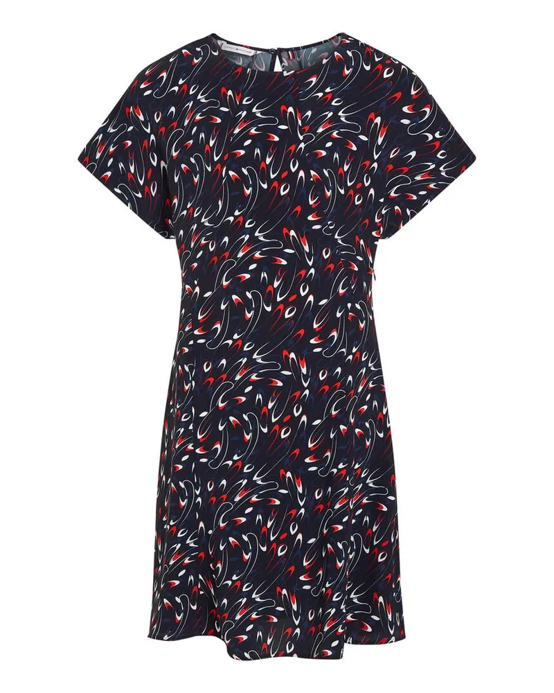 Tommy Hilfiger Damen Kleid aus Viskose Bleu