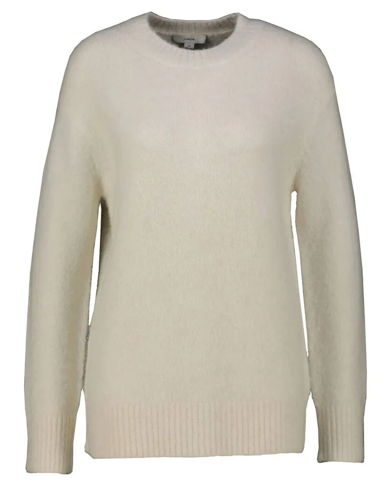 Vince Damen Pullover mit Alpaka Offwhite