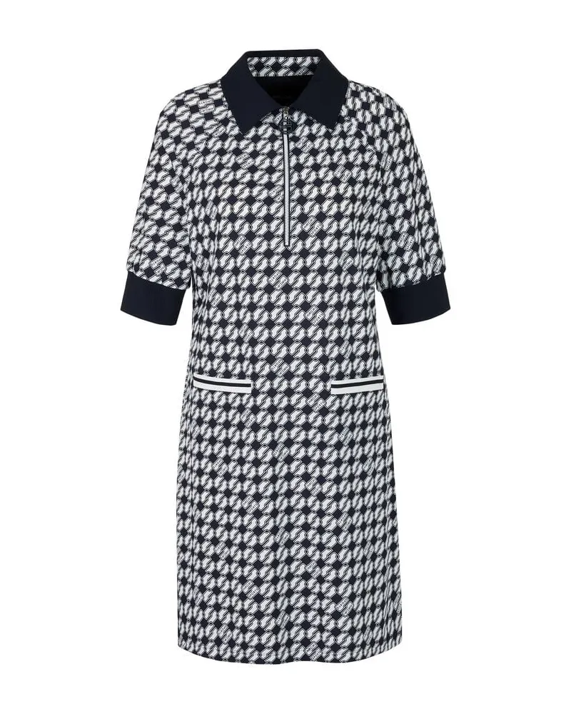 Marc Cain Damen Kleid aus Scubajersey Marine